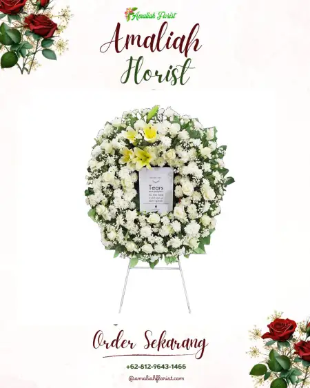 Krans Bunga Duka Peucangpari