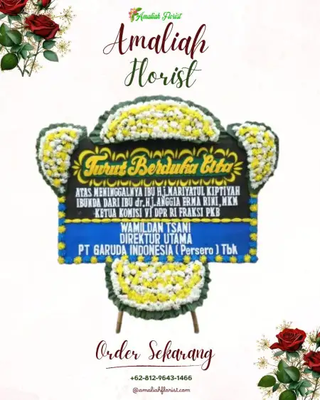 Papan Bunga Duka Peucangpari